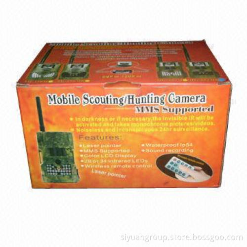 MMS GPRS Top Rated Game Hunting Camera with Invisible IR, 5 to 90% RH Operating Humidity